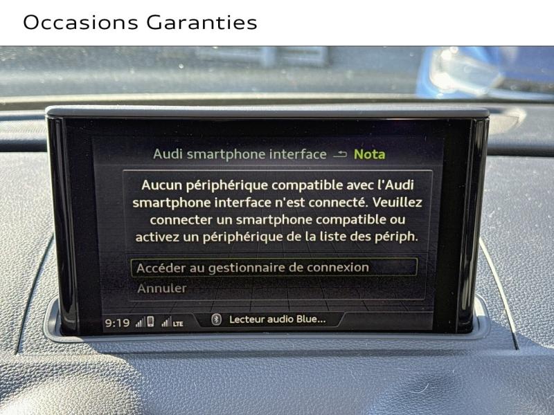 Voitures occasions Audi A3 Sportback Design luxe Lens