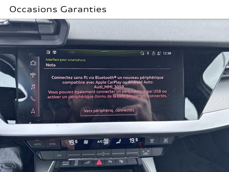 Voitures occasions Audi A3 Sportback S line Lens