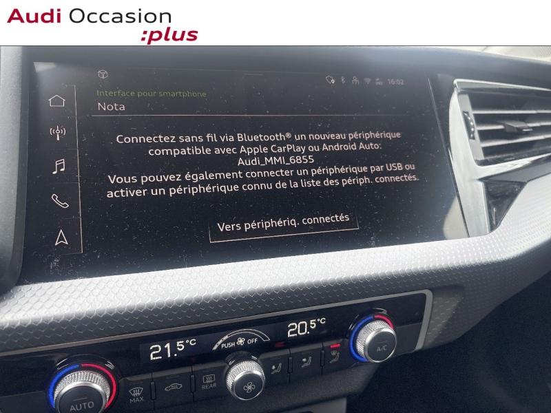 Voitures occasions Audi A1 Sportback Design Lens