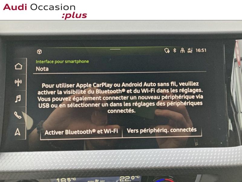 Voitures occasions Audi A1 Sportback Design Bruay-la-Buissière