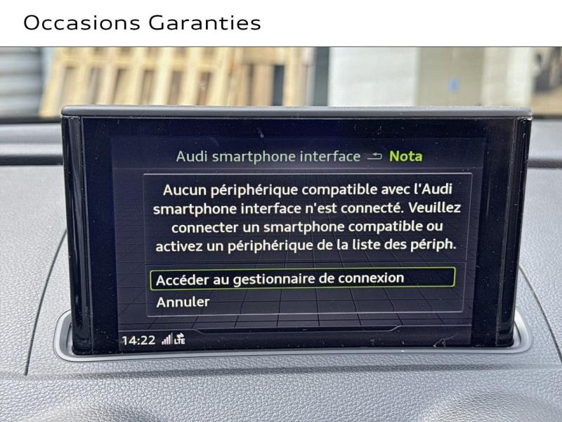 Voitures occasions Audi A3 Sportback Design luxe Lens