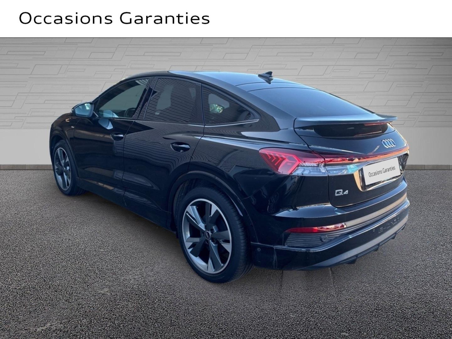 Voitures occasions Audi Q4 Sportback e-tron S line Lens