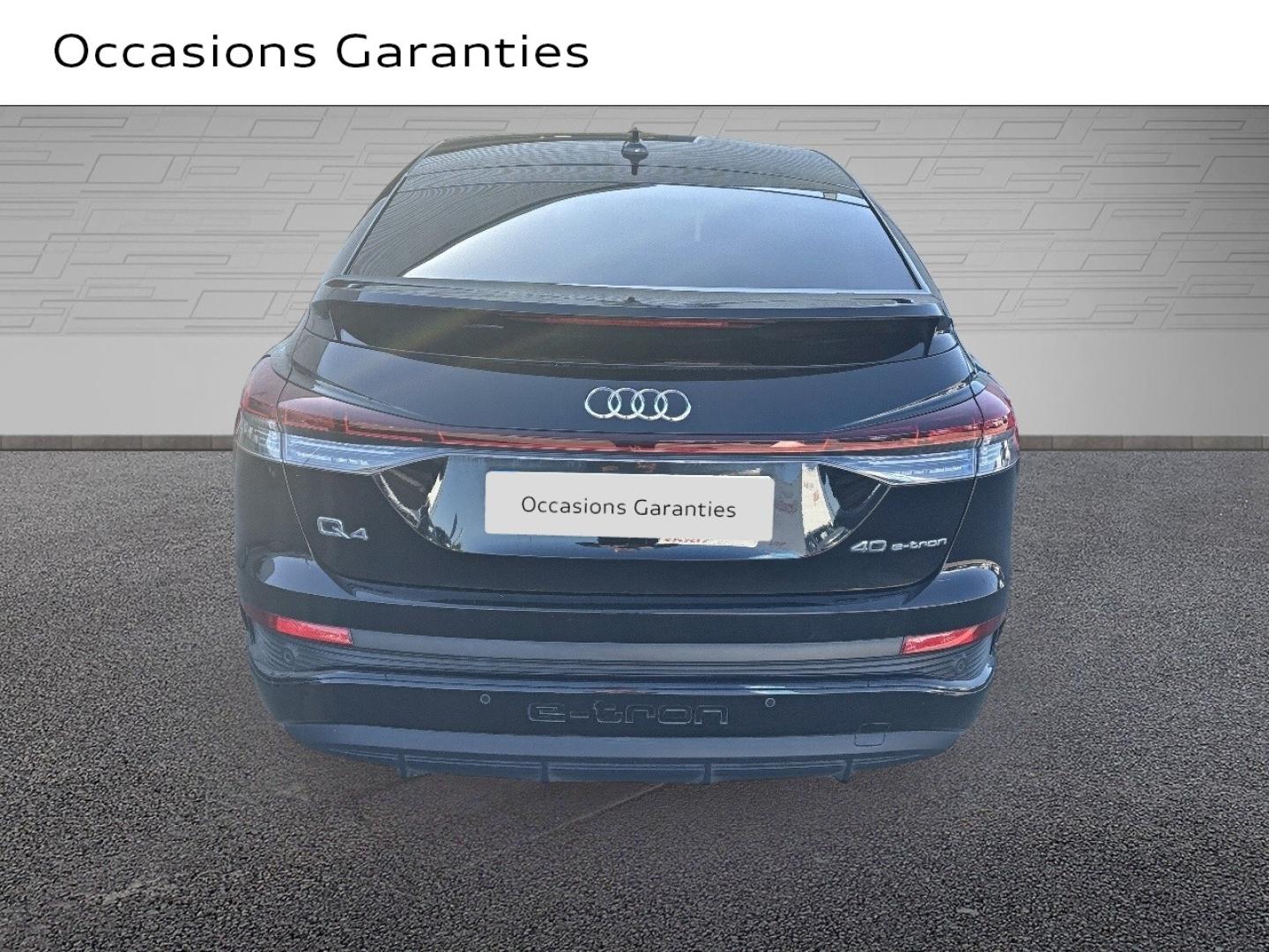 Voitures occasions Audi Q4 Sportback e-tron S line Lens