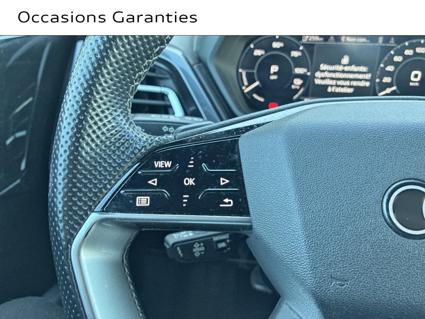 Voitures occasions Audi Q4 Sportback e-tron S line Lens