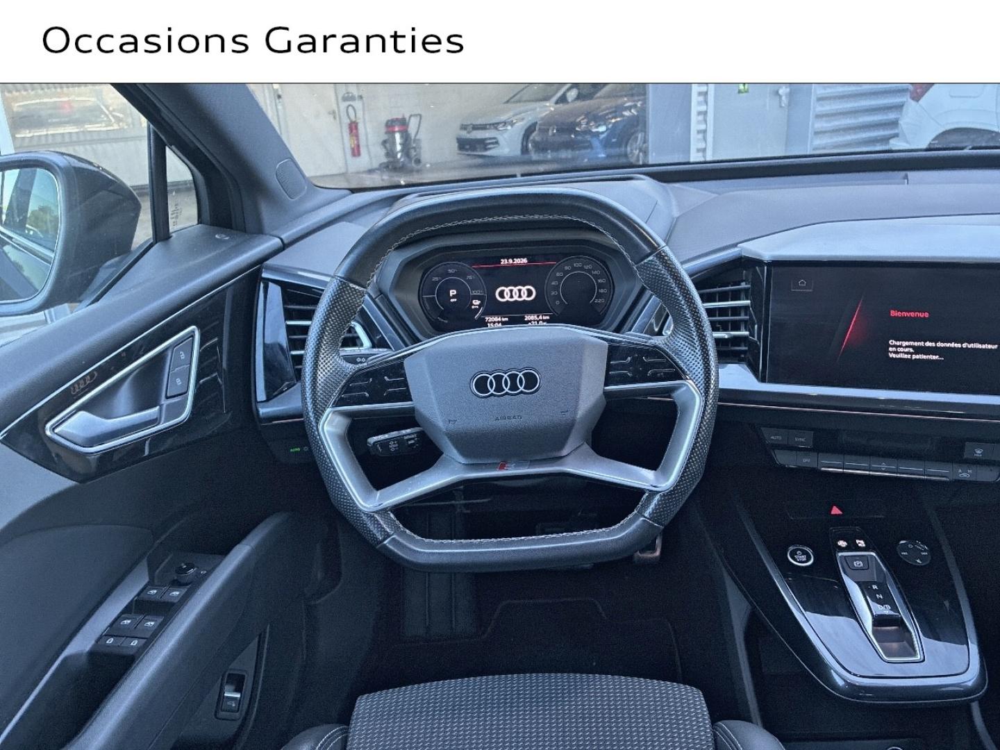 Voitures occasions Audi Q4 Sportback e-tron S line Lens