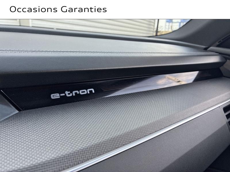 Voitures occasions Audi Q8 e-tron Sportback S Line Lens