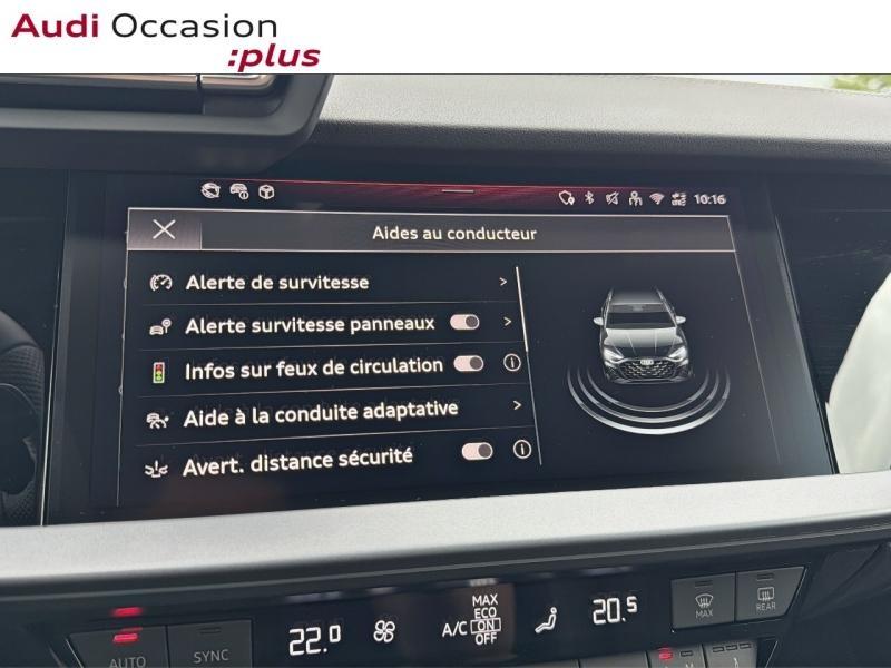 Voitures occasions Audi A3 Sportback S line Bruay-la-Buissière