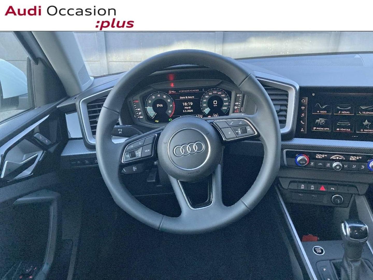 Voitures occasions Audi A1 Sportback Design Lens