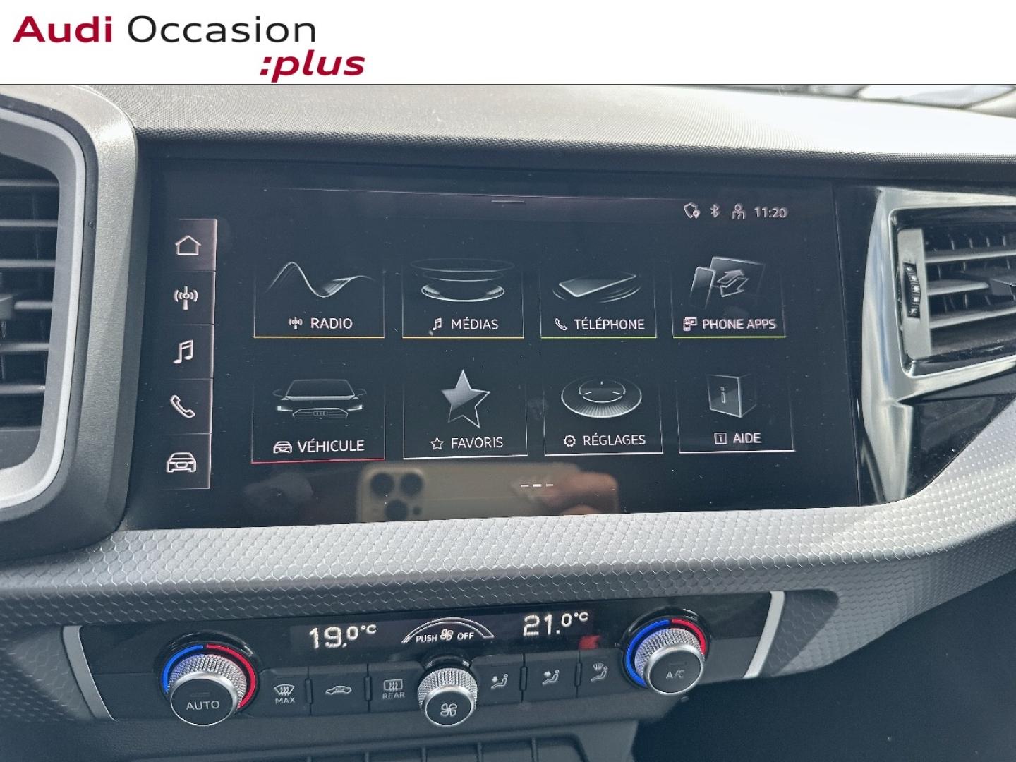 Voitures occasions Audi A1 Sportback Advanced 2 Lens