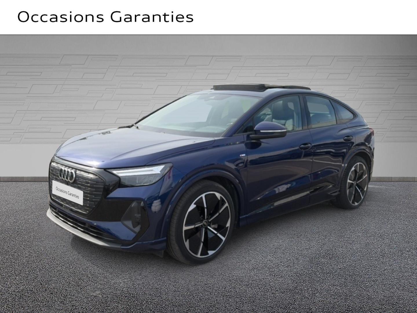 Voitures occasions Audi Q4 Sportback e-tron S line Lens