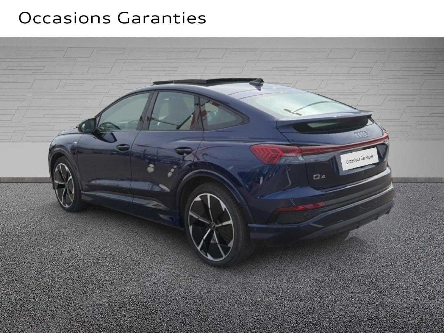 Voitures occasions Audi Q4 Sportback e-tron S line Lens