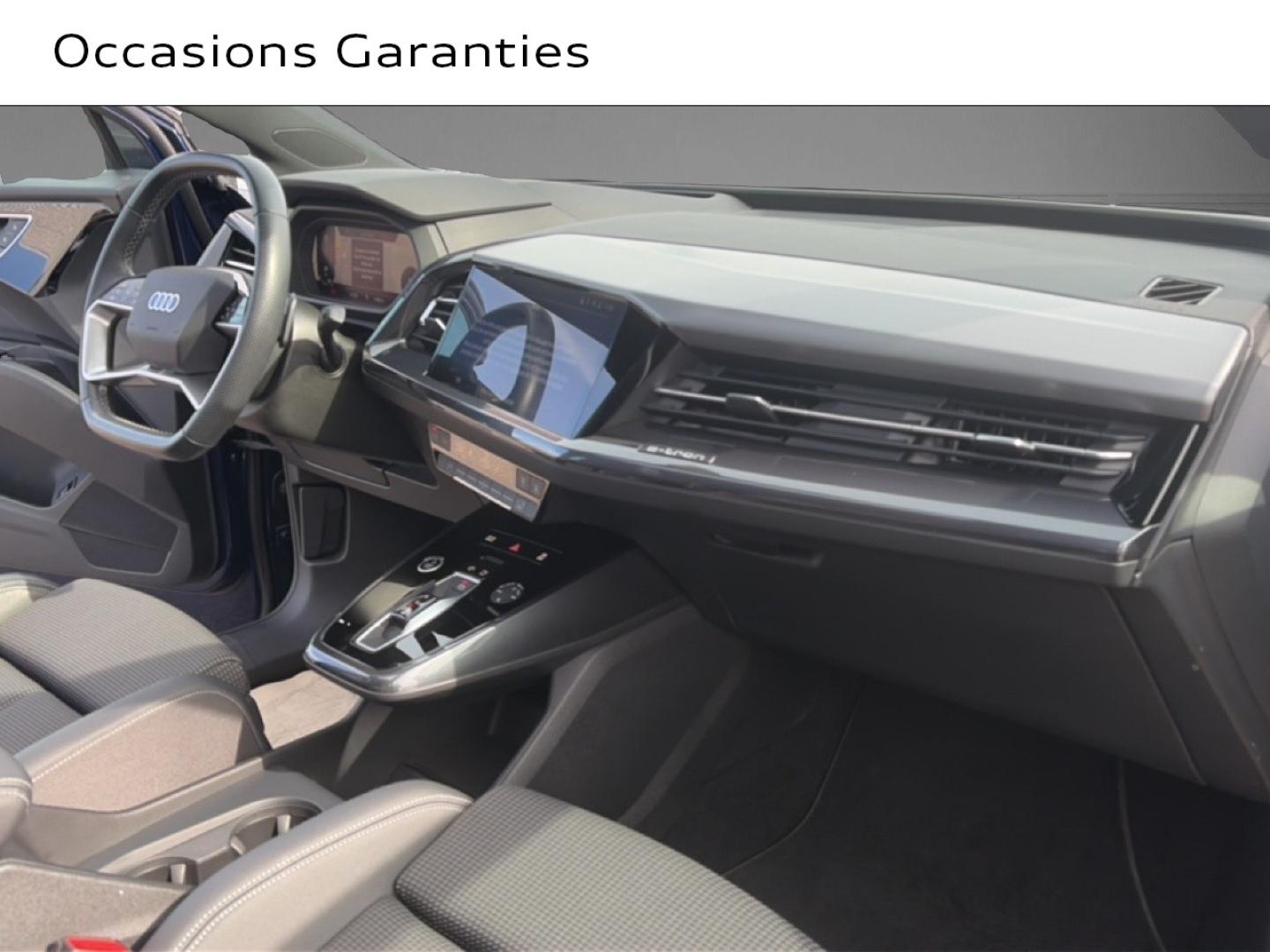 Voitures occasions Audi Q4 Sportback e-tron S line Lens