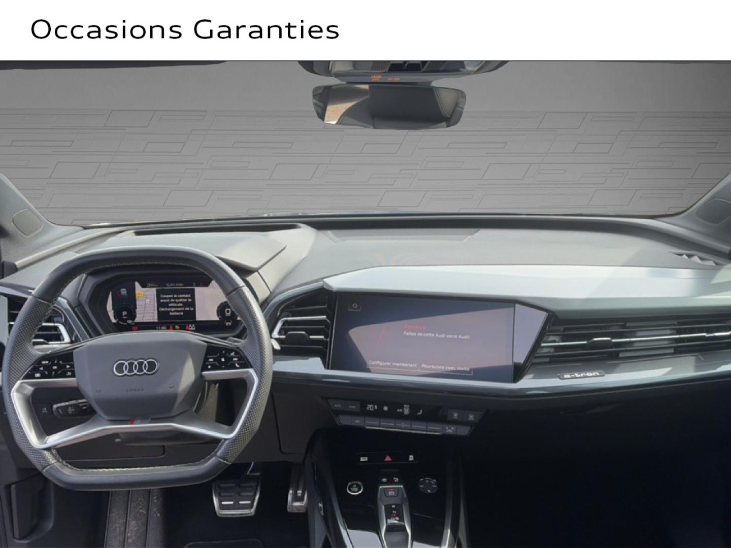 Voitures occasions Audi Q4 Sportback e-tron S line Lens