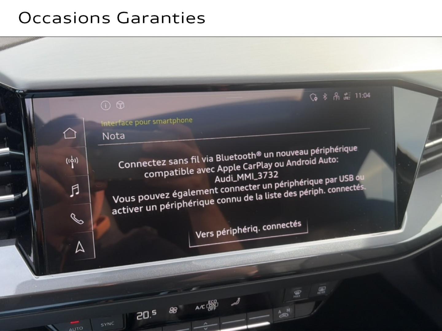 Voitures occasions Audi Q4 Sportback e-tron S line Lens