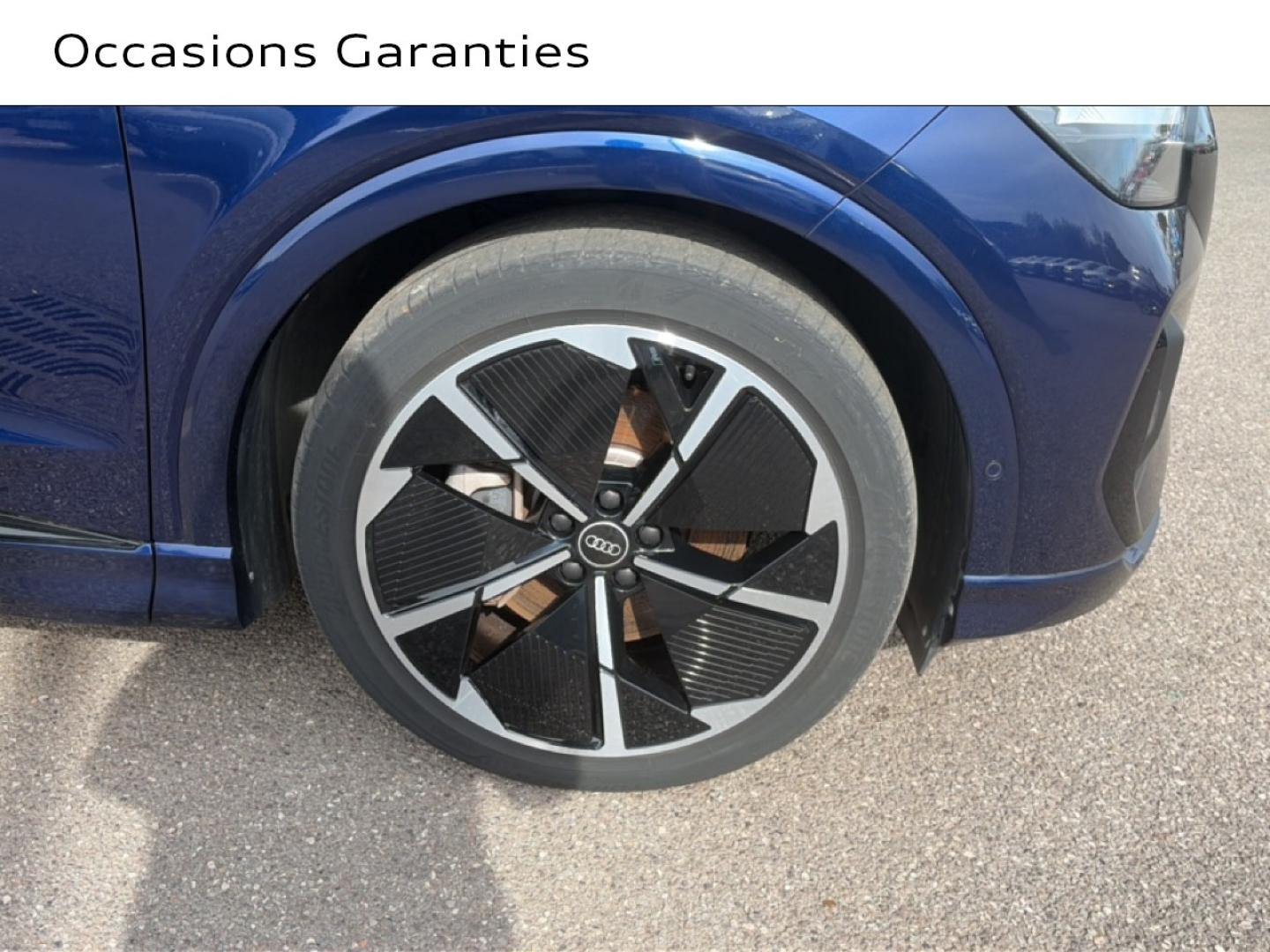 Voitures occasions Audi Q4 Sportback e-tron S line Lens