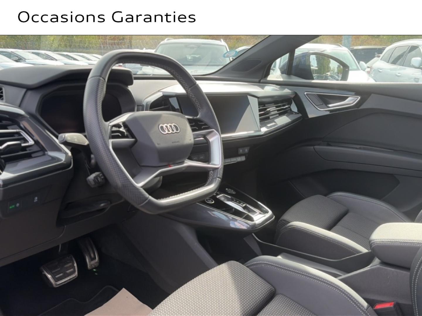 Voitures occasions Audi Q4 Sportback e-tron S line Lens