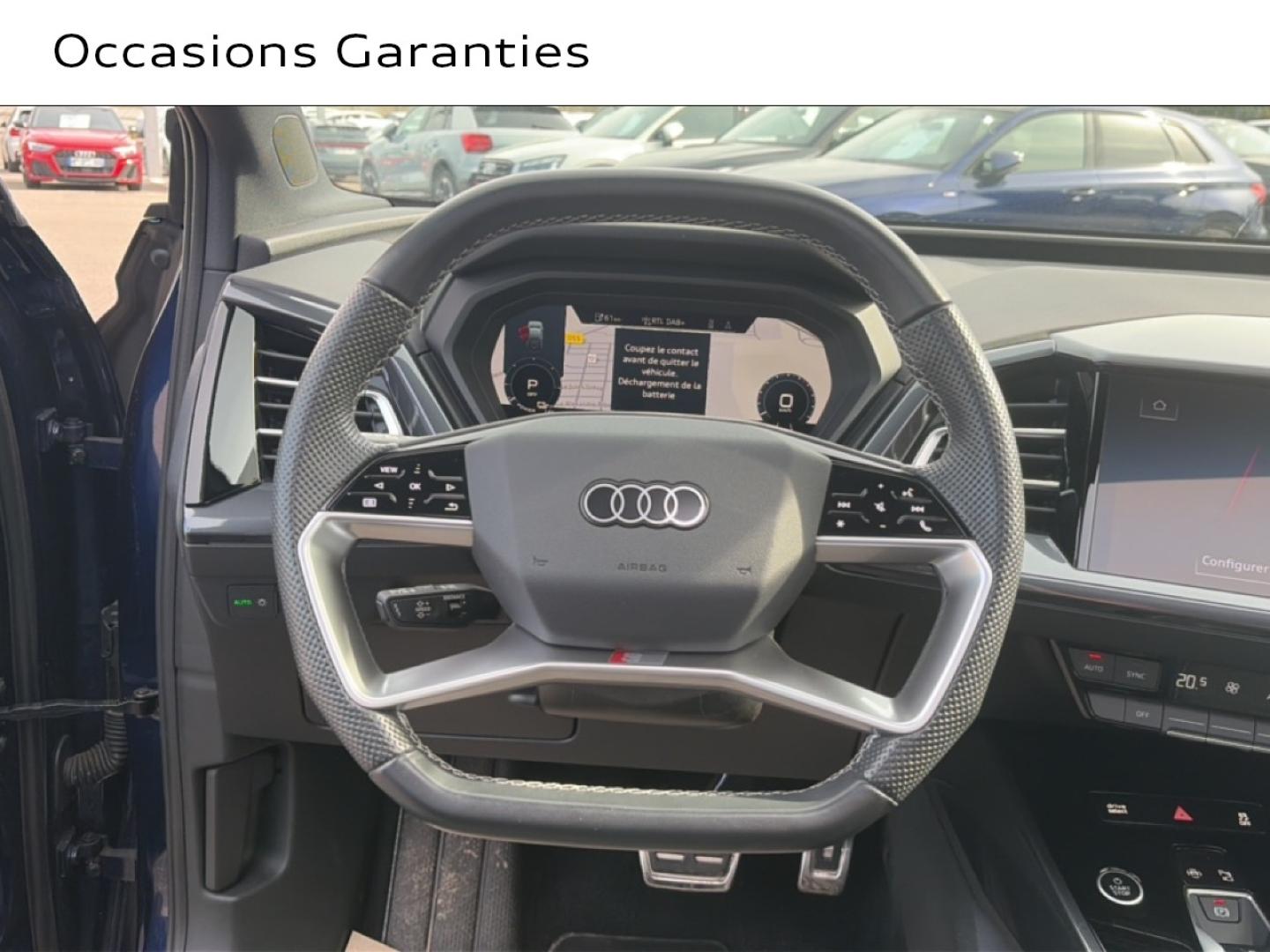 Voitures occasions Audi Q4 Sportback e-tron S line Lens