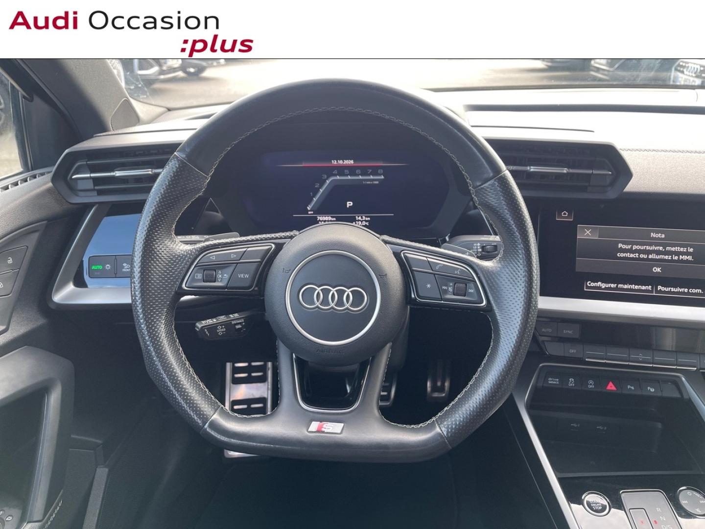 Voitures occasions Audi A3 Sportback S line Lens