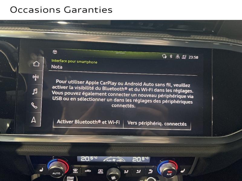 Voitures occasions Audi Q3 Sportback S line Bruay-la-Buissière