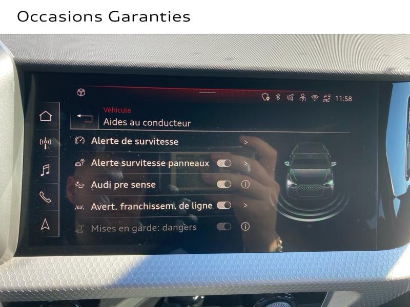 Voitures occasions Audi A1 Sportback S line Dechy