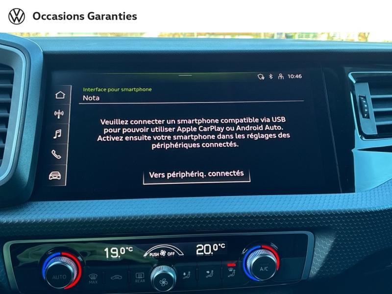 Voitures occasions Audi A1 Sportback Advanced 2 Mozac