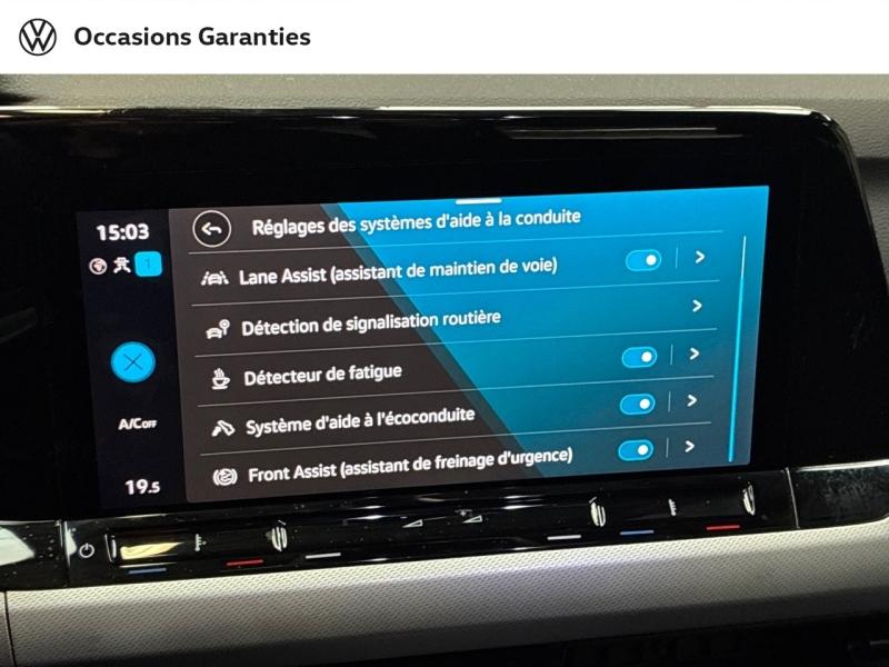 Voitures occasions VOLKSWAGEN UTILITAIRES Golf Sté Life Business 1st Mozac