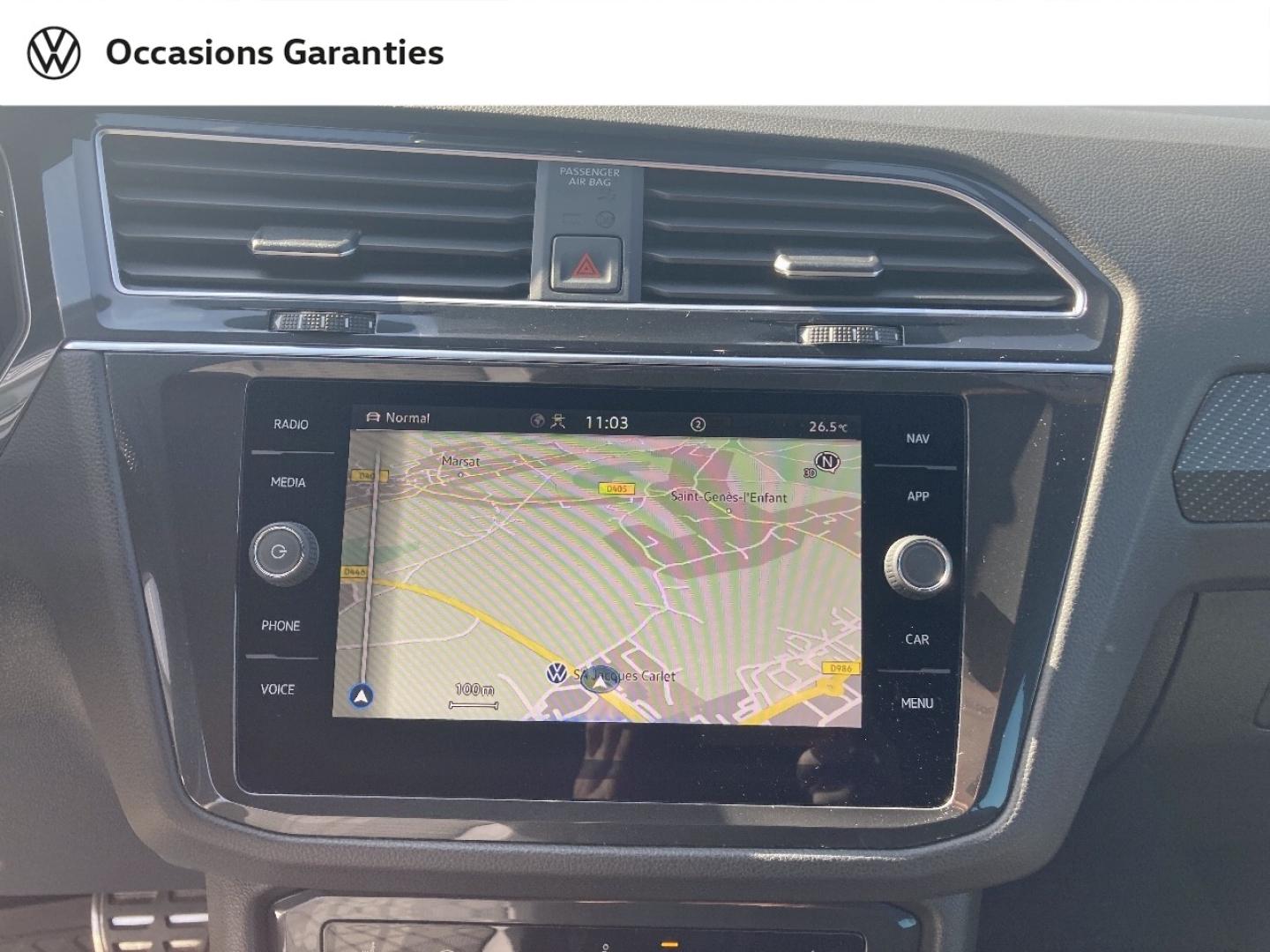 Voitures occasions VOLKSWAGEN TIGUAN R-Line Mozac