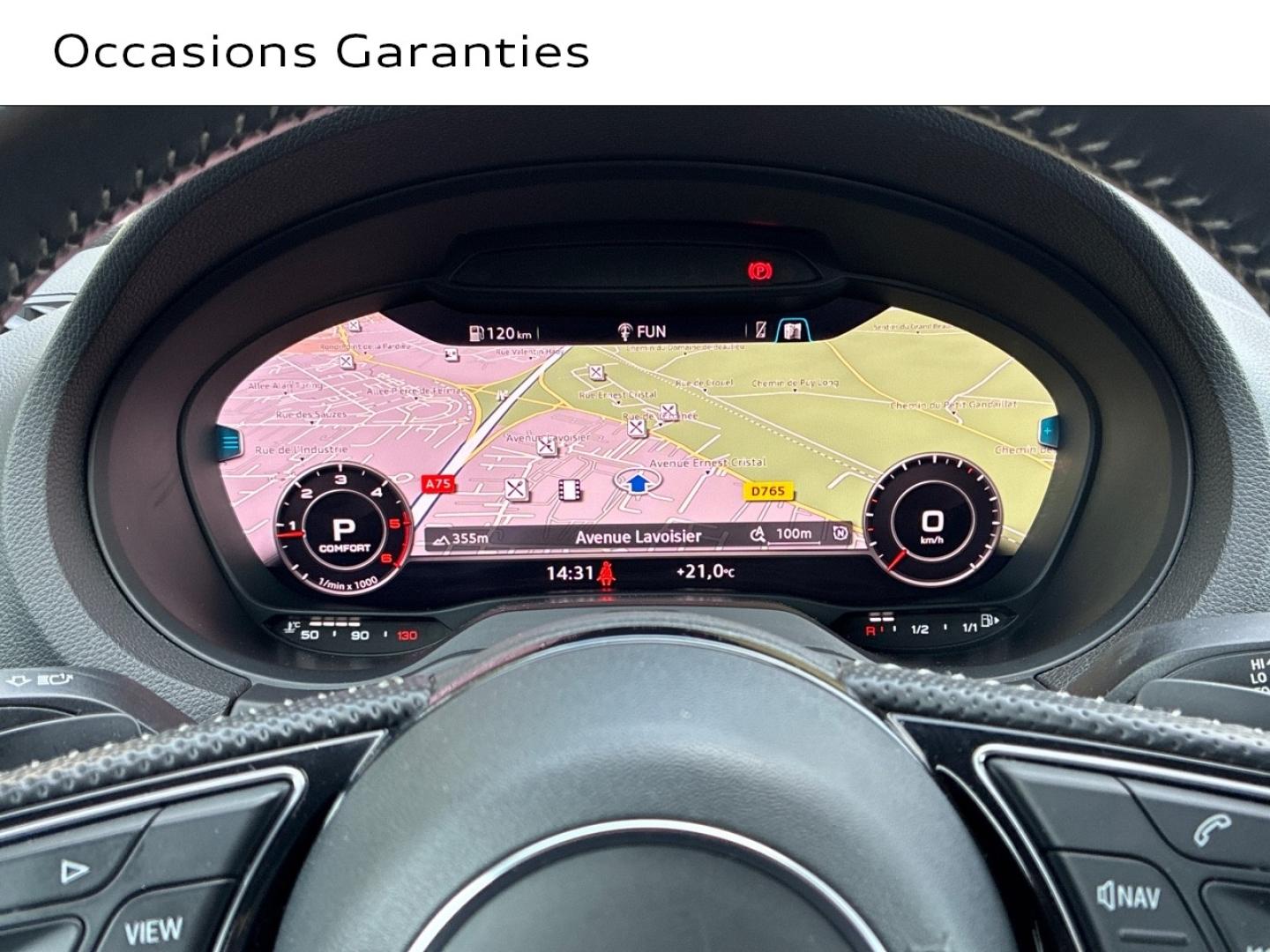 Voitures occasions Audi A3 Sportback S line Plus Mozac