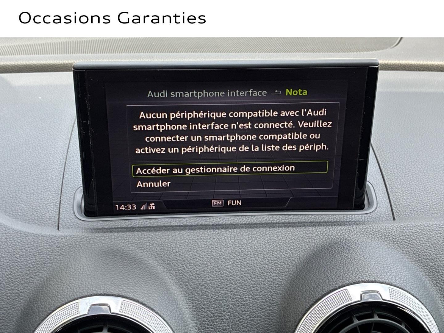 Voitures occasions Audi A3 Sportback S line Plus Clermont-Ferrand