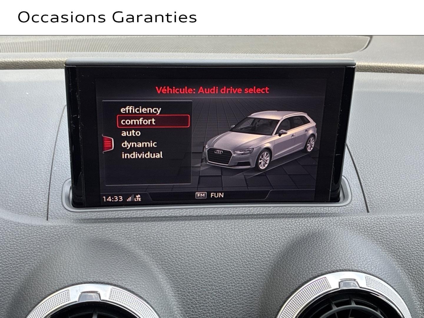 Voitures occasions Audi A3 Sportback S line Plus Mozac