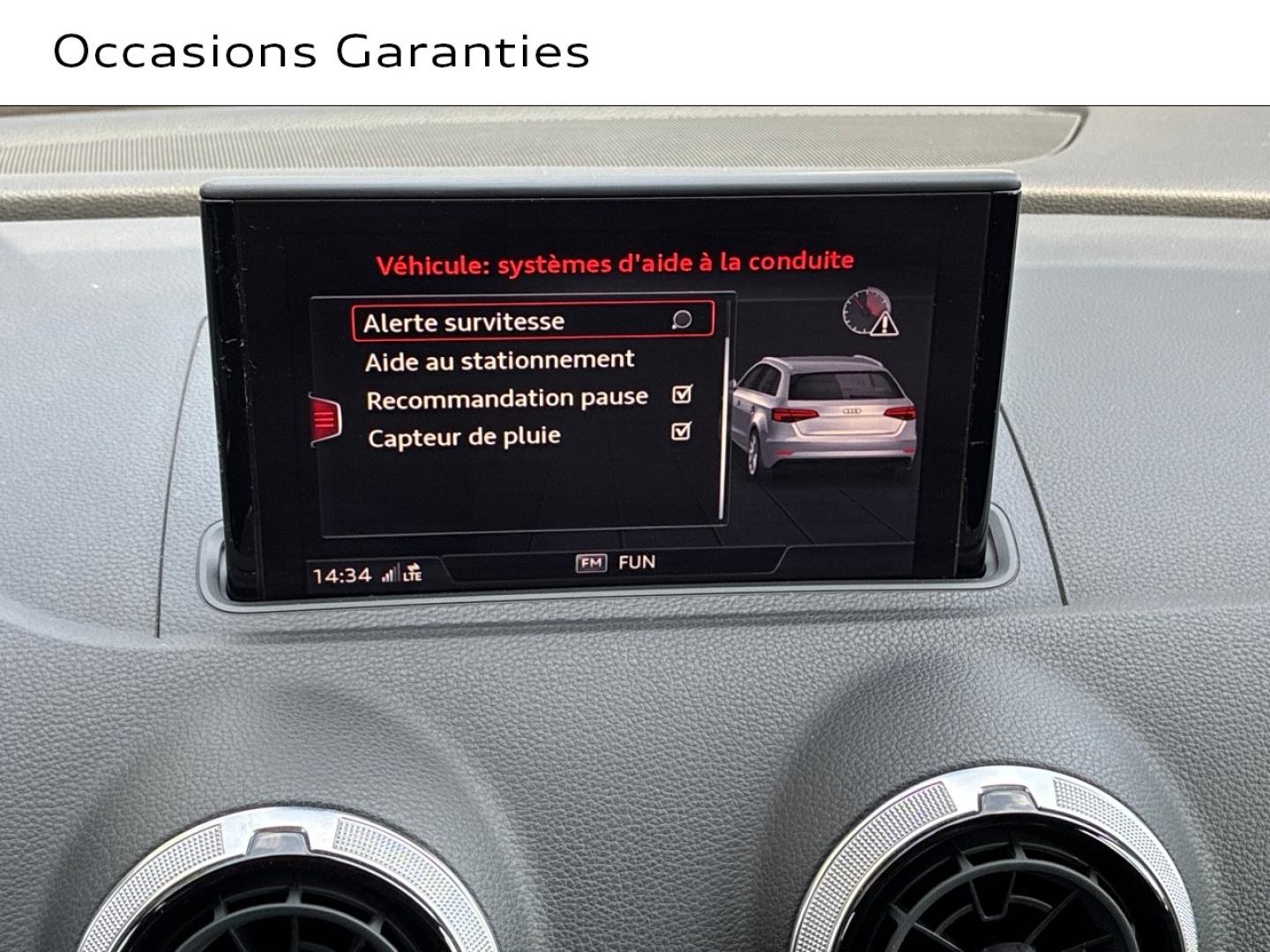 Voitures occasions Audi A3 Sportback S line Plus Mozac