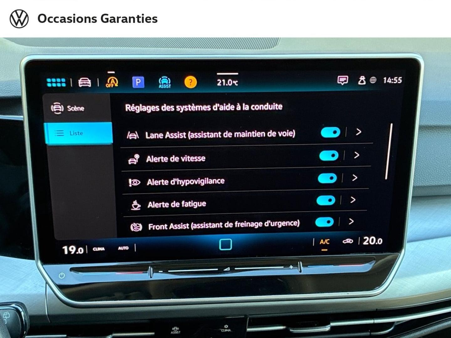 Voitures occasions VOLKSWAGEN GOLF Life Plus Mozac