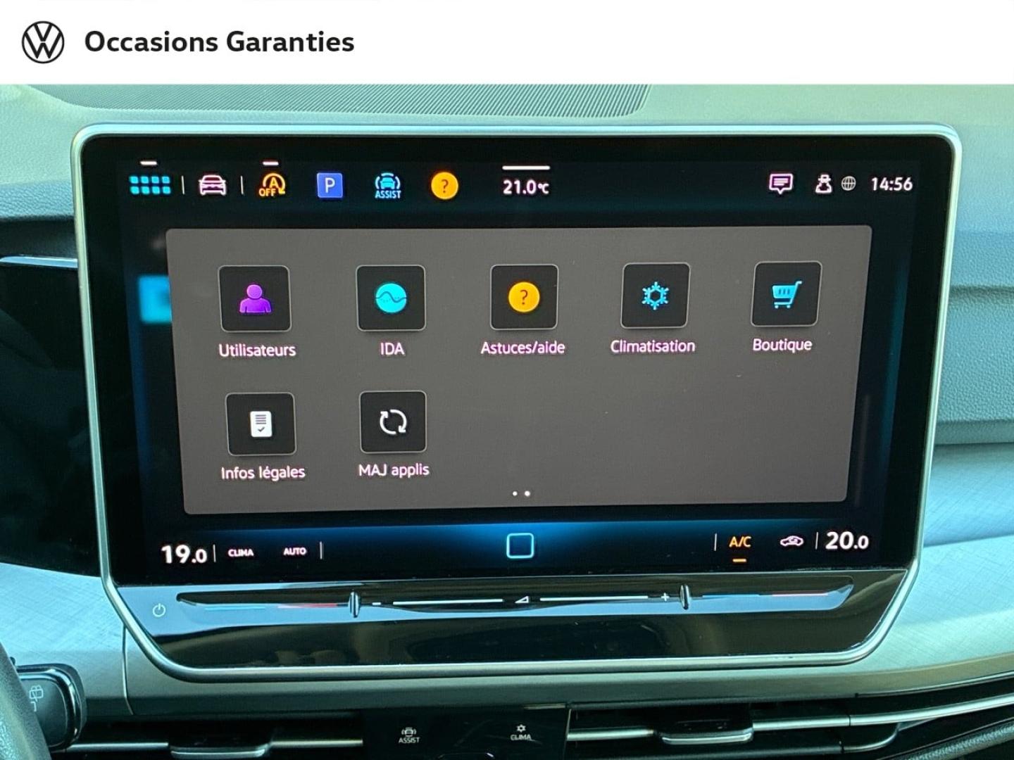 Voitures occasions VOLKSWAGEN GOLF Life Plus Mozac