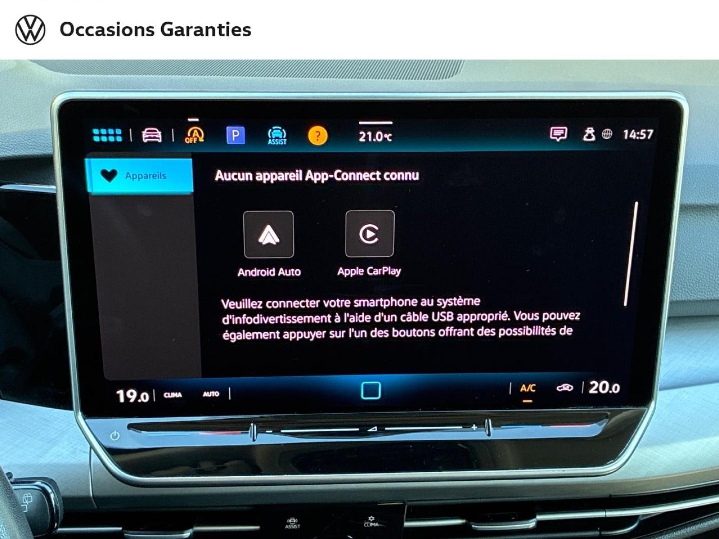 Voitures occasions VOLKSWAGEN GOLF Life Plus Mozac