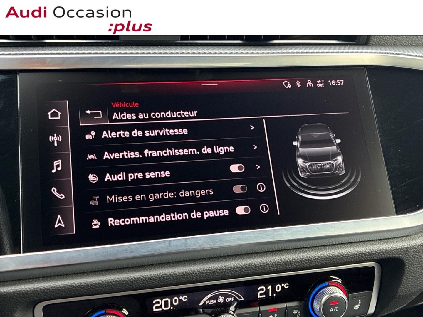 Voitures occasions Audi Q3 Sportback S line Clermont-Ferrand