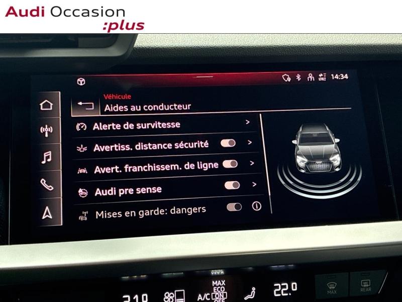 Voitures occasions Audi A3 Sportback S line Clermont-Ferrand
