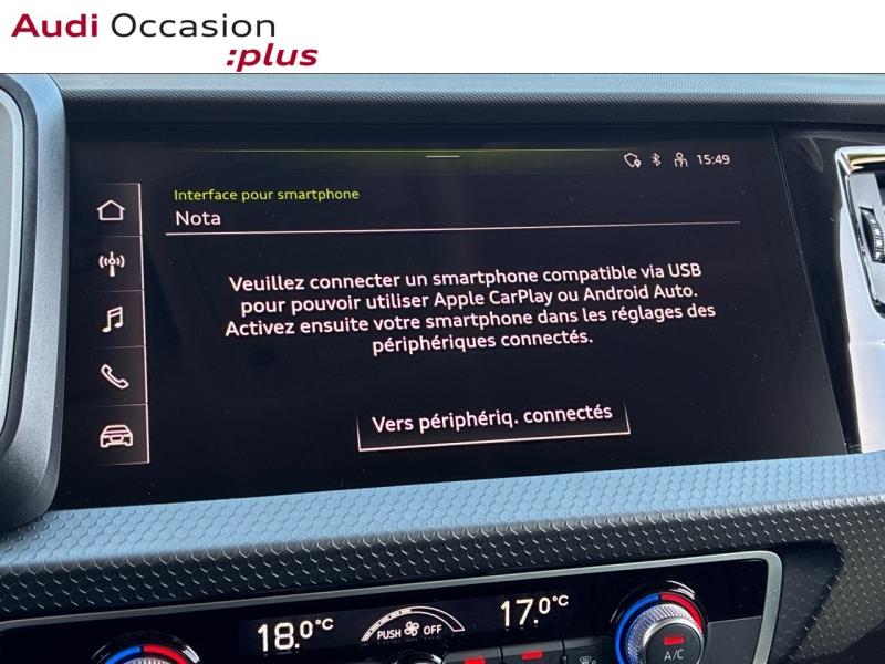 Voitures occasions Audi A1 Sportback Advanced 2 Clermont-Ferrand
