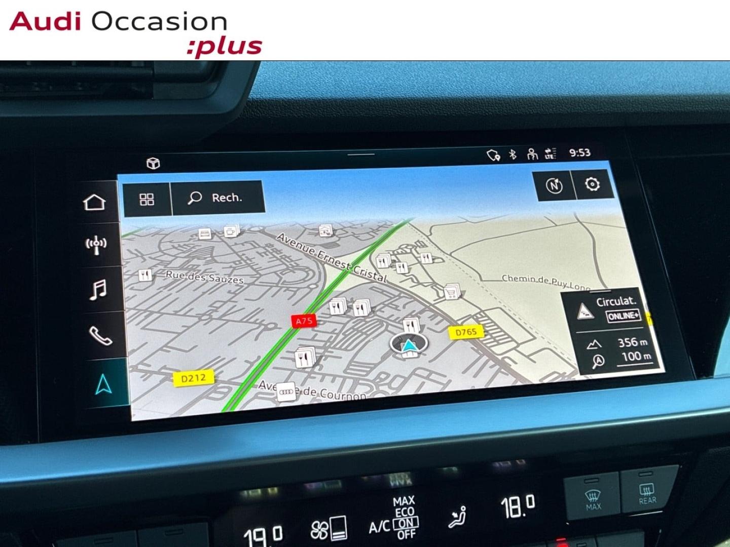 Voitures occasions Audi A3 Sportback S line Clermont-Ferrand