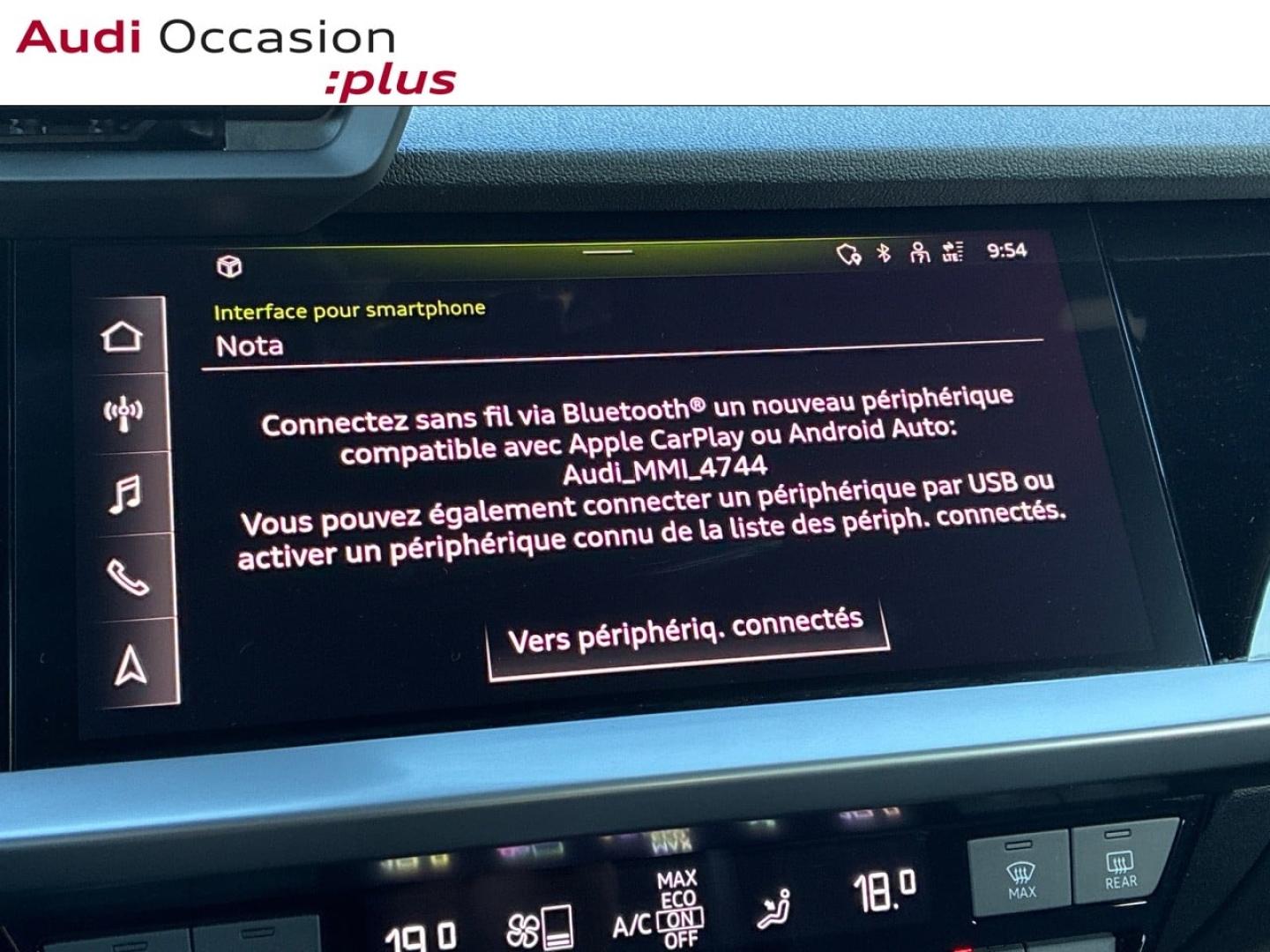 Voitures occasions Audi A3 Sportback S line Clermont-Ferrand