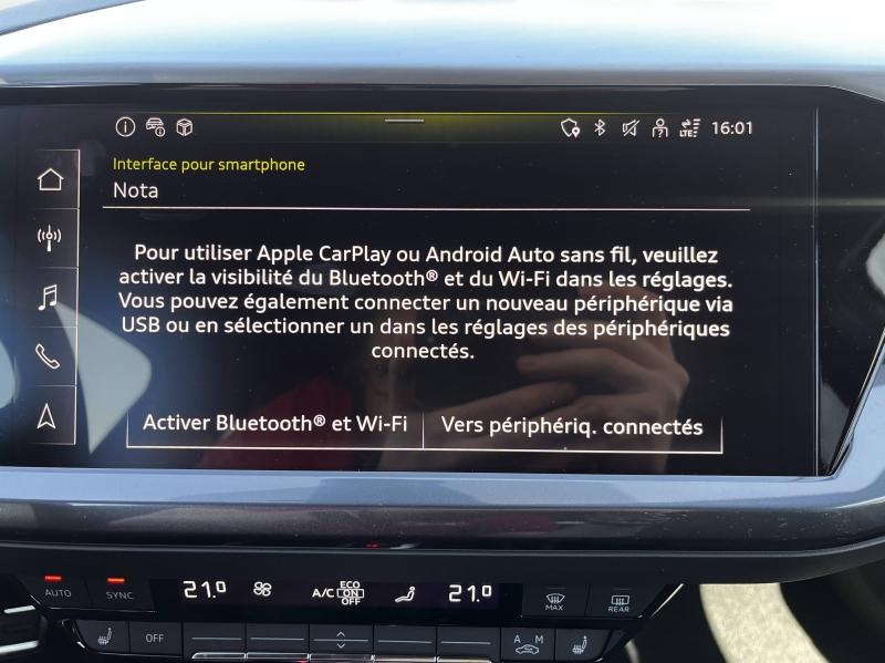 Voitures occasions Audi Q4 Sportback e-tron Base Clermont-Ferrand