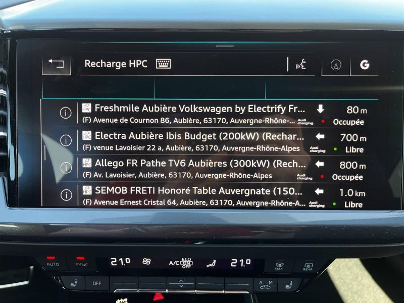 Voitures occasions Audi Q4 Sportback e-tron Base Clermont-Ferrand