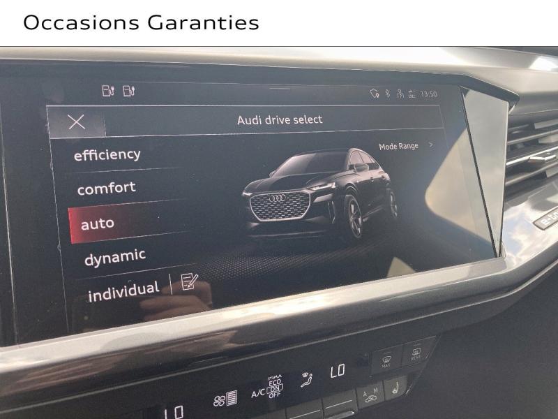 Voitures occasions Audi Q4 Sportback e-tron S line Clermont-Ferrand