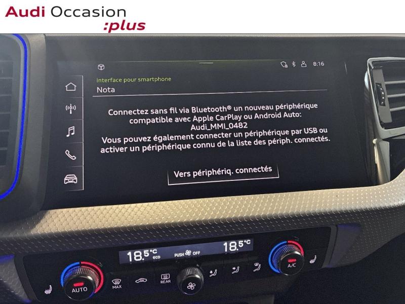 Voitures occasions Audi A1 Sportback S line Clermont-Ferrand