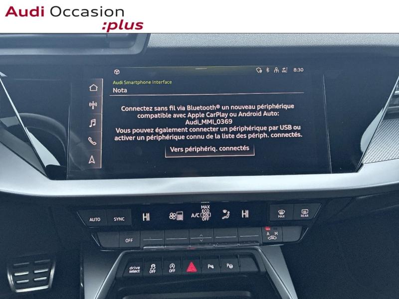 Voitures occasions Audi A3 Berline S line Clermont-Ferrand