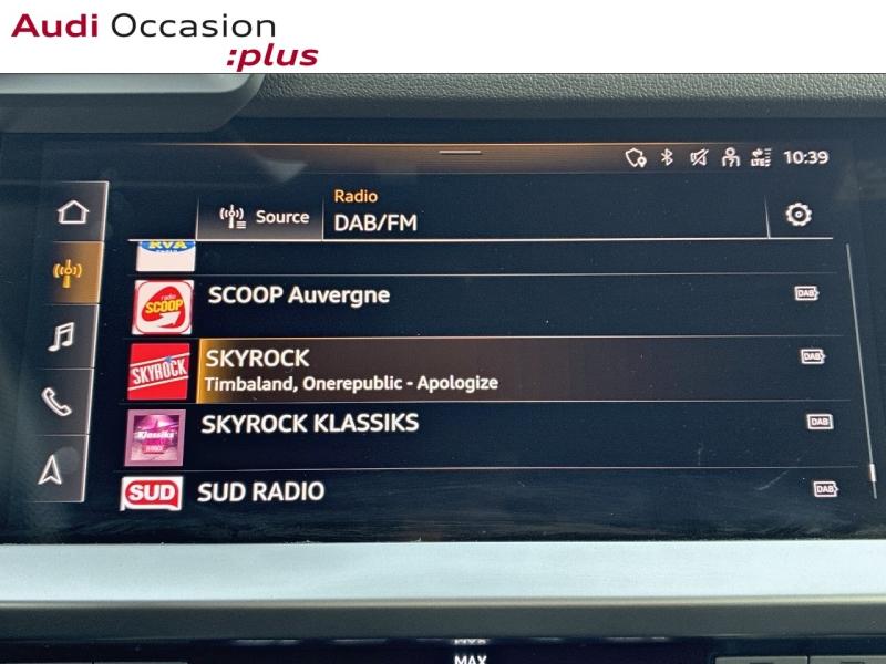 Voitures occasions Audi A3 Sportback S line Clermont-Ferrand