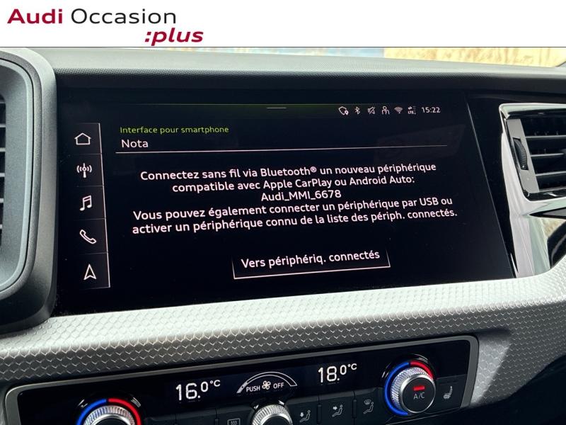 Voitures occasions Audi A1 Sportback S line plus Clermont-Ferrand