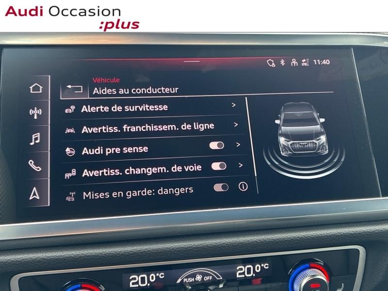 Voitures occasions Audi Q3 Sportback S line Clermont-Ferrand