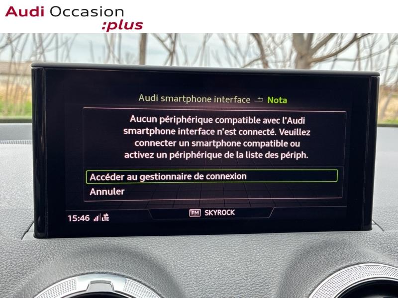 Voitures occasions Audi Q2 S line Plus Clermont-Ferrand