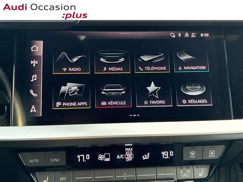 Voitures occasions Audi A3 Berline Design Luxe Clermont-Ferrand