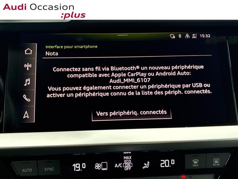 Voitures occasions Audi A3 Sportback Design Luxe Clermont-Ferrand